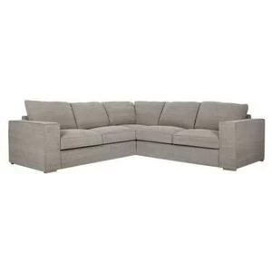 Диван угловой Abbe, серый