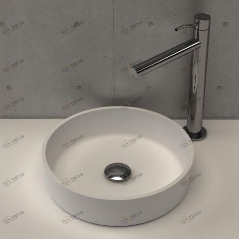 46666 Накладная раковина на столешницу  овальная Dimasi 