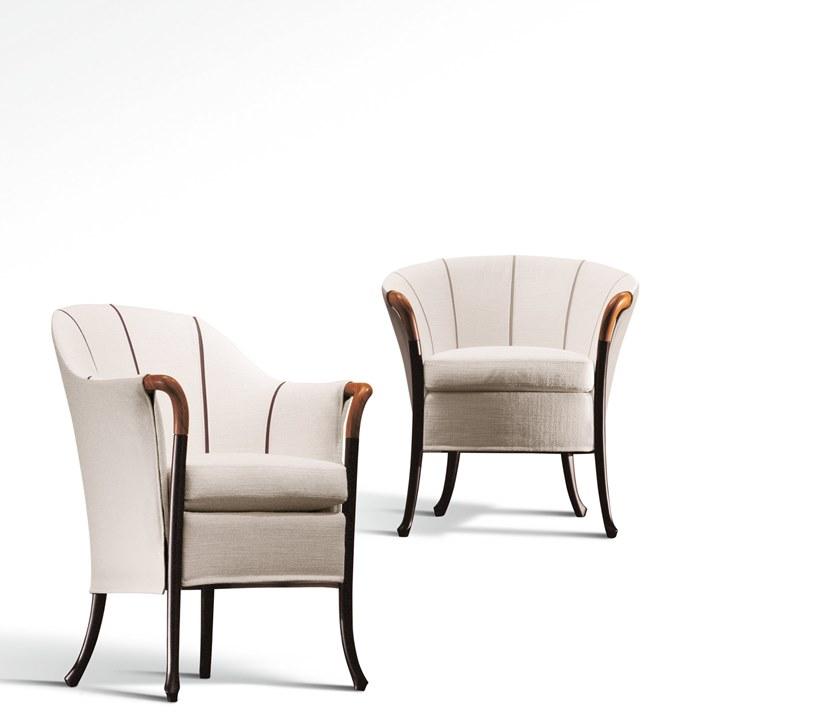 Giorgetti Кресло из ткани с подлокотниками Progetti sun-id-1354620 - Вид №1