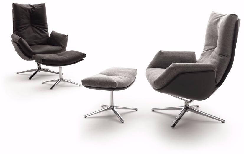 COR Кресло из ткани с подставкой для ног Cordia sun-id-1369857 - Вид №1