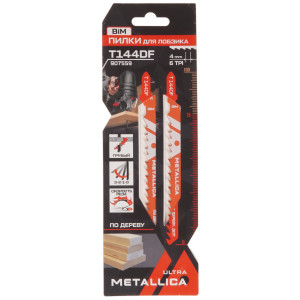 Пилки для лобзика METALLICA Ultra T144DF 9193996