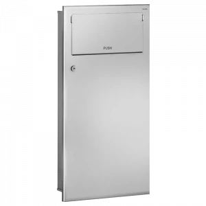 510713S Встраиваемая мусорная корзина с трапом DELABIE