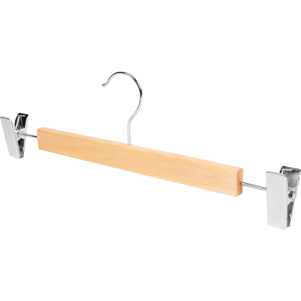 Плечики Spaceo с зажимом: элегантное хранение без деформации 82680668 Плечики с зажимом STLM-0033928 - Вид №1