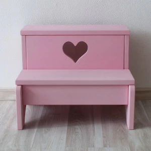 Табурет-лестница детский розовый VAMVIGVAM  282236 Розовый