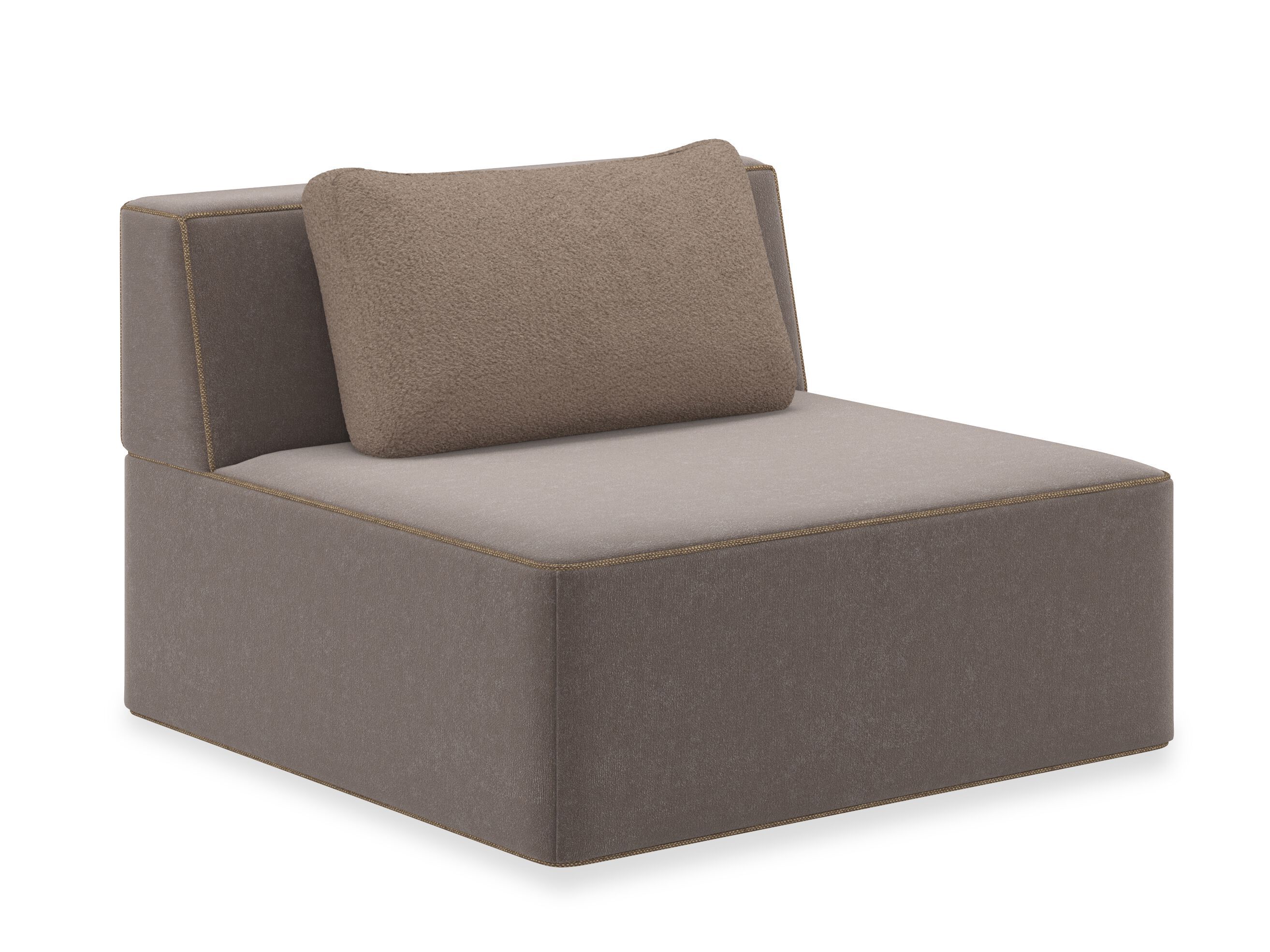 Кресло из нубука Caracole MARBELLA ARCH-00132738 - Вид №12