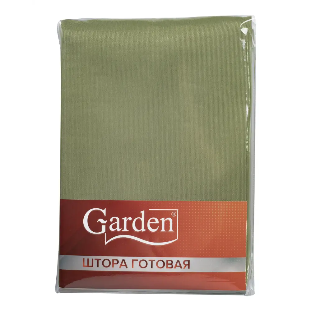 Штора на ленте 140x260 см цвет оливковый GARDEN STLM-2192208 - Вид №7