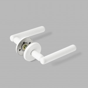 128003R9002 Рычажная ручка из гальки - белаяd line Bjarke Ingels Group