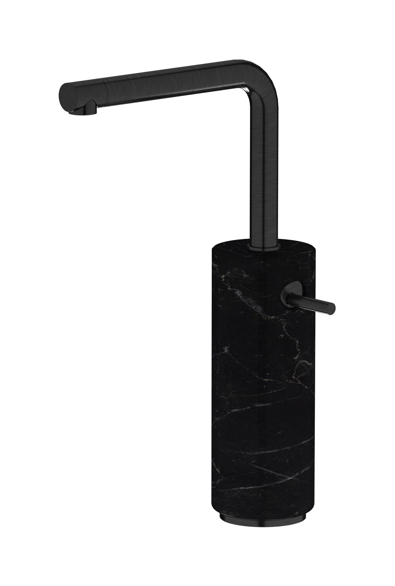 Смеситель для раковины с одной ручкой из мрамора IB мрамор + мрамор Elle ARCH-00038991 - Вид №6