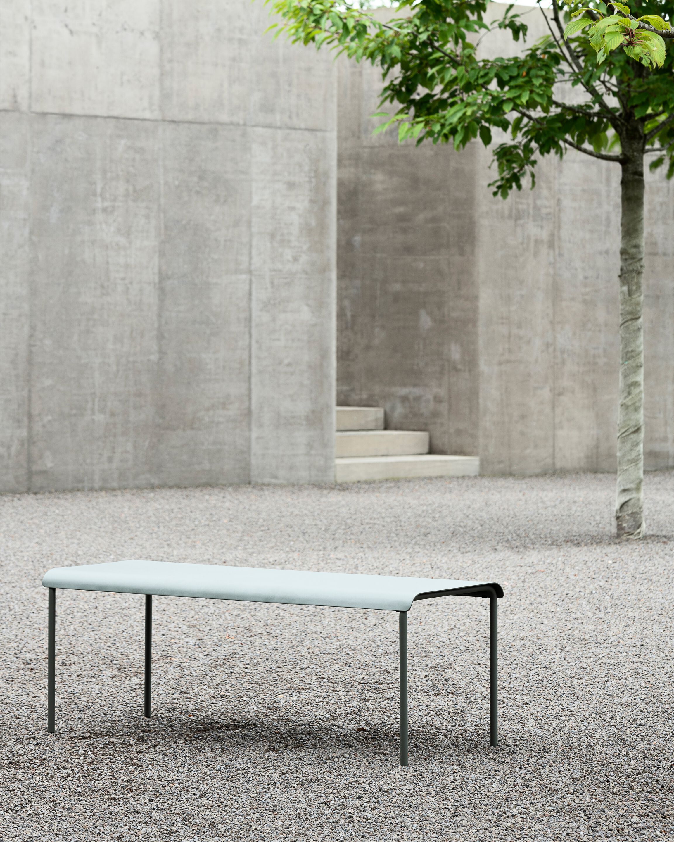 Алюминиевая садовая скамейка с порошковым покрытием Serax август ARCH-00152907 - Вид №2