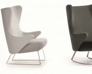 Marac Кресло Bergere на салазках с подставкой для ног Belvedere