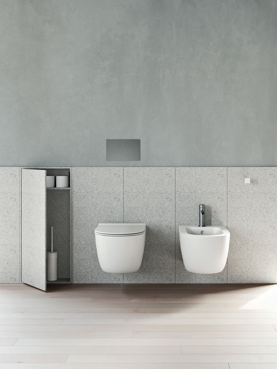 Шкаф для раковины Corian® со встроенной раковиной Rexa уникальный ARCH-00087446 - Вид №7