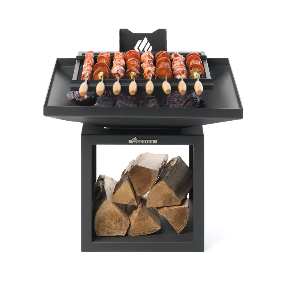 Очаг Gratar Олимп ОЛ-2Н сталь 62x64x62 см STLM-2178730 - Вид №12