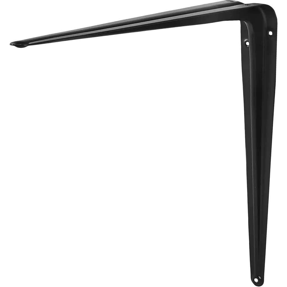 Утилитарный кронштейн Normo 35x40 см нагрузка до 25 кг цвет черный 89438043 STLM-2128343 Santreyd  - Вид №1
