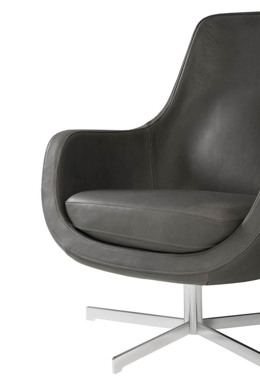 Кресло STEFANI серое SITS STEFANI 192354 Черный  - Вид №6