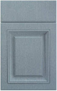 Фасады для кухни Классика Фрезеровка «Валентино+» Прованс голубой патина №522