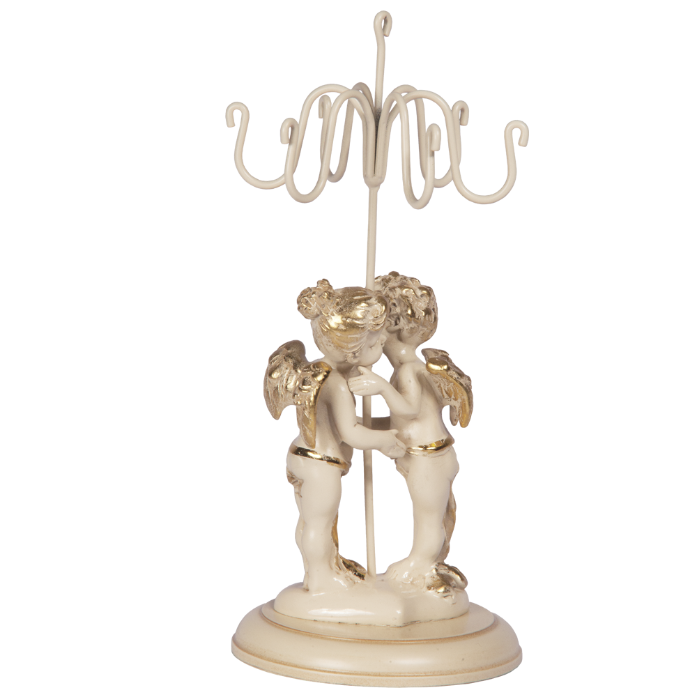 22476 Подставка для украшений Секреты двух сердец Айвори BOGACHO 4627138211632 - Вид №3