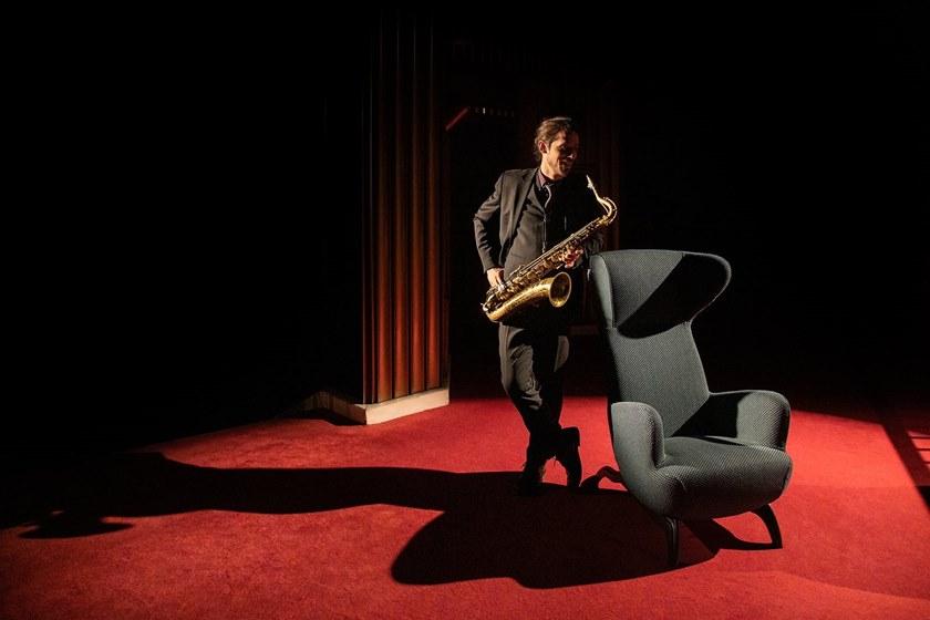 Zanotta Кресло Bergere с обивкой из ткани или кожи Carlo mollino cm 2020 sun-id-1398748 - Вид №3