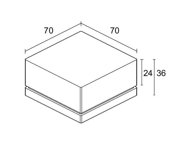 Открытый смолы светодиодные карты с системой RGB L&L Luce&Light капля ARCH-00020162 - Вид №3