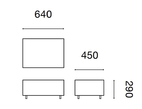 Низкий журнальный столик из фанеры Established&Sons Bloc ARCH-00135206 - Вид №10