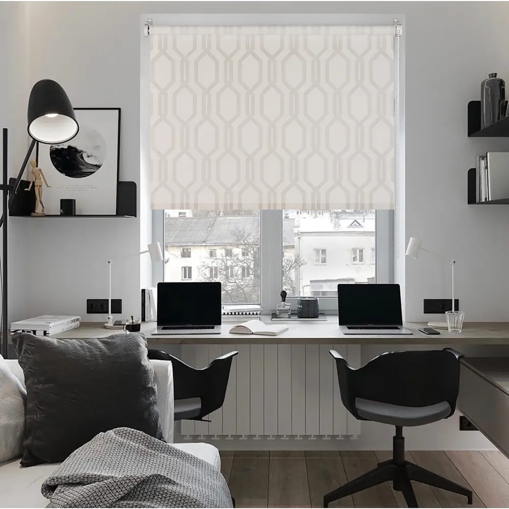 Штора рулонная Imperial 120x175 см белая PRAKTO STLM-2190516 - Вид №4