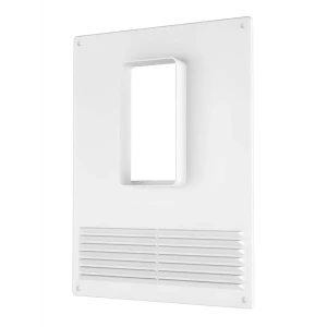 Вентиляционная решетка с вертикальным фланцем Fonet 180x250 мм пластик цвет белый