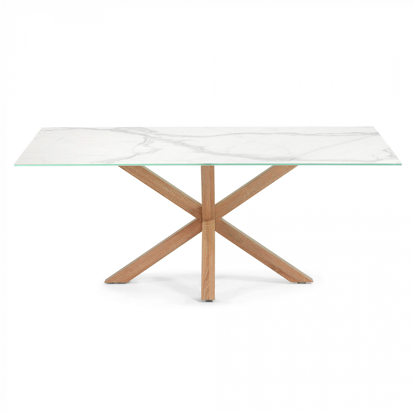 062280 Стол Arya 180x100 керамика Kalos Blanco La Forma Argo - Вид №1