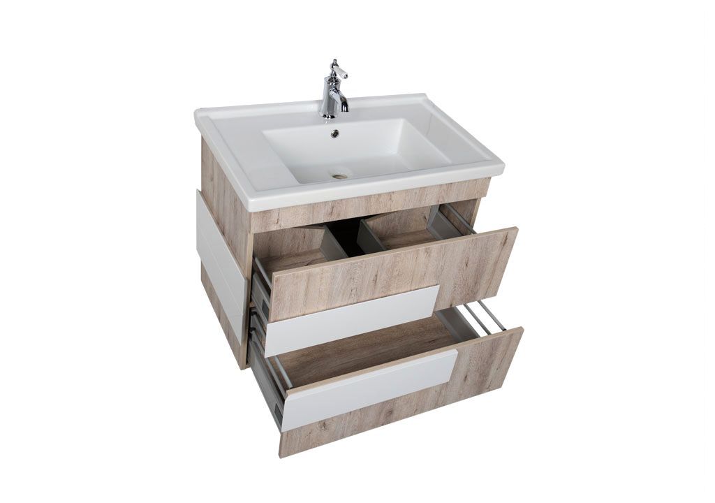 Тумба под раковину Aquanet Мадейра 80 дуб кантри sun-id-275388 - Вид №4
