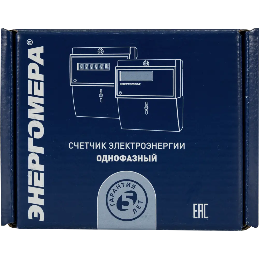 Счётчик электроэнергии Энергомера СЕ 102 R5.1 145-J однофазный STLM-2160385 - Вид №3
