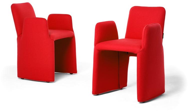 EPÒNIMO Кресло со съемным чехлом из ткани с подлокотниками Nova Ow001 - Вид №1