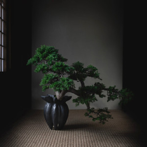 Керамическая ваза