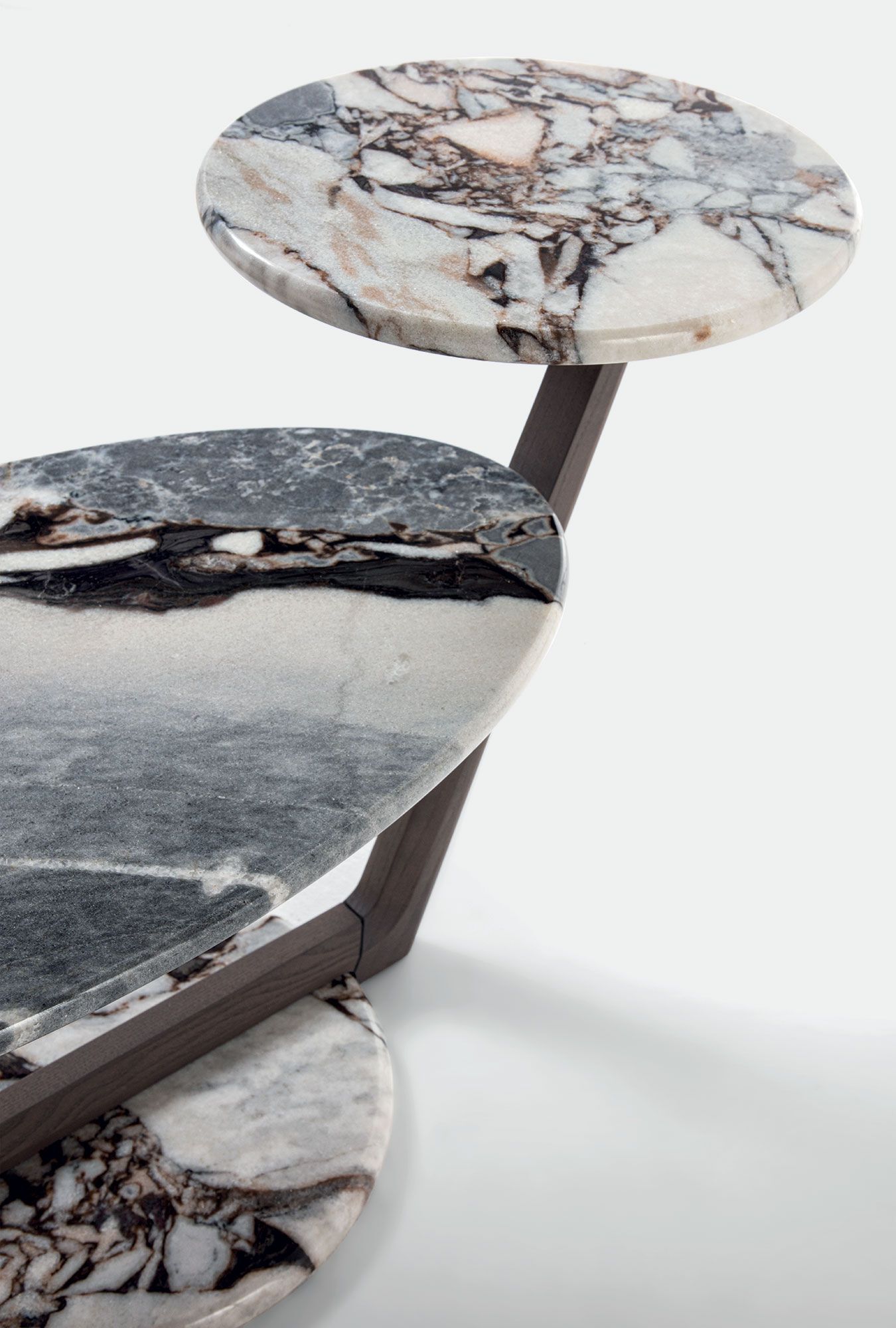Круглый мраморный журнальный столик Vittoria Frigerio SAVINI ARCH-00031060 - Вид №3