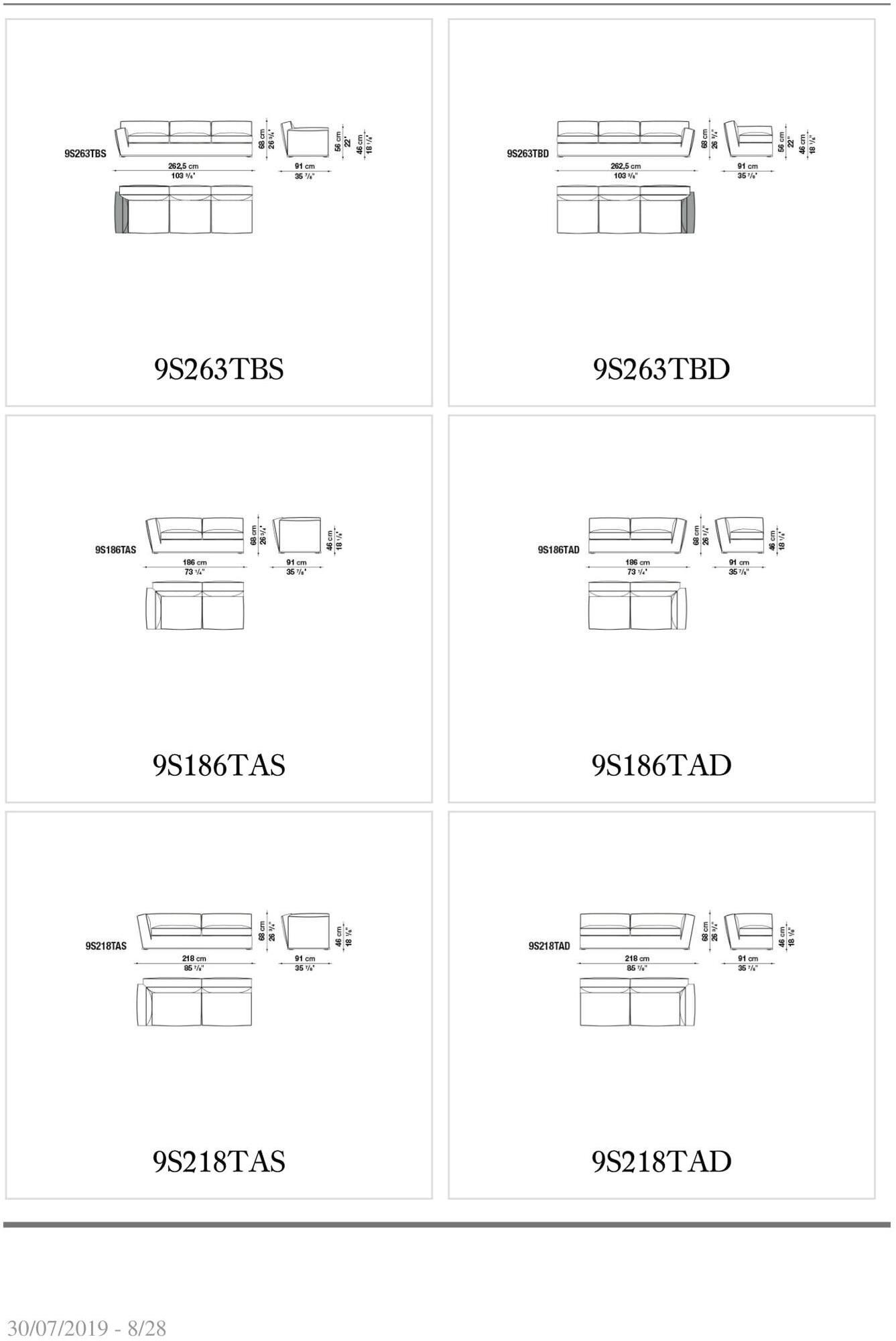 Maxalto Модульный тканевый диван с шезлонгом Solatium sun-id-1479911 - Вид №9