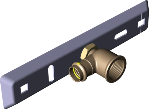 533 595 Модель G2324 Трубопроводные системы  Газовая арматура  Панели для присоединения газовых счетчиков Santreyd  - Вид №3