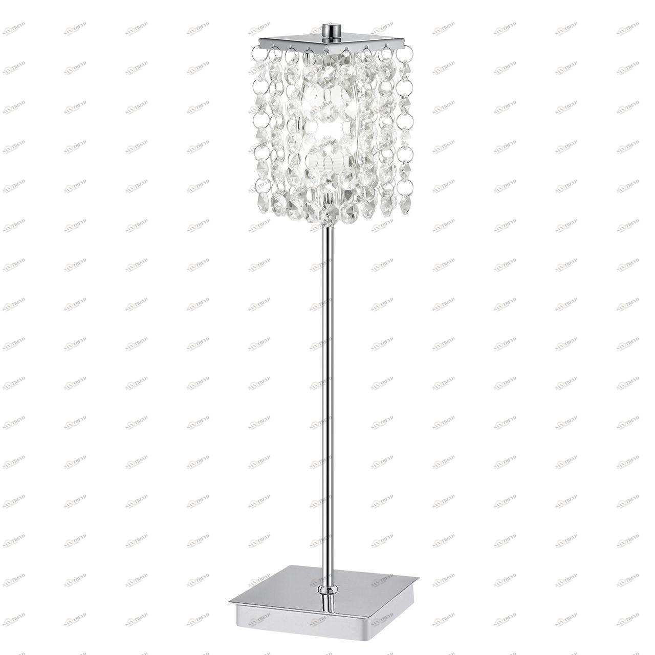 Настольная лампа дизайнерская Cant 85333 EGLO ИНТЕРЬЕРНЫЕ 080023 Прозрачный;серебро 