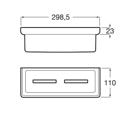 Металлический держатель дозатора Roca Tempo ARCH-00070860 - Вид №5