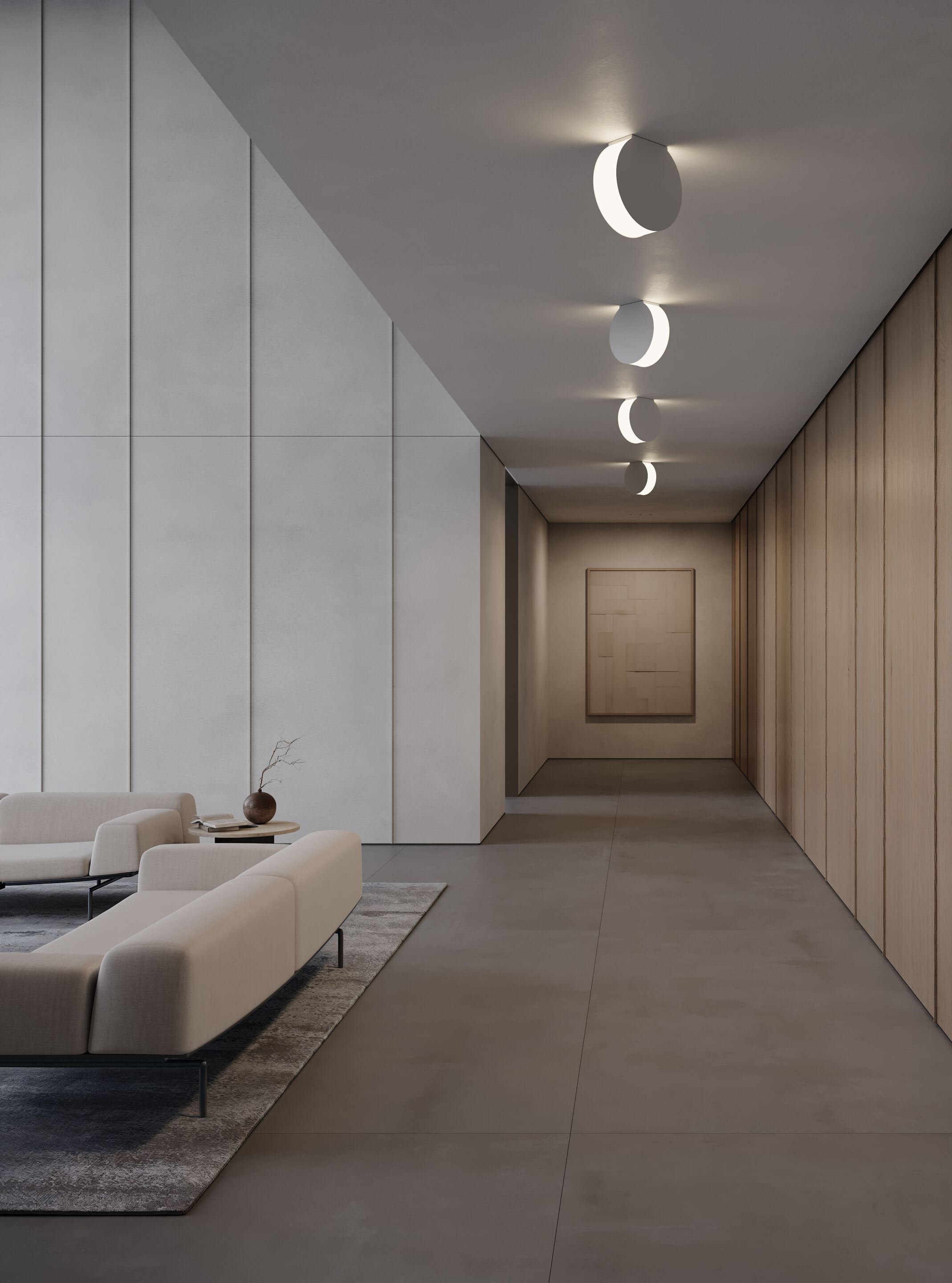 Металлический настенный светильник / потолочный светильник Formagenda CHIP ARCH-00046604 - Вид №17