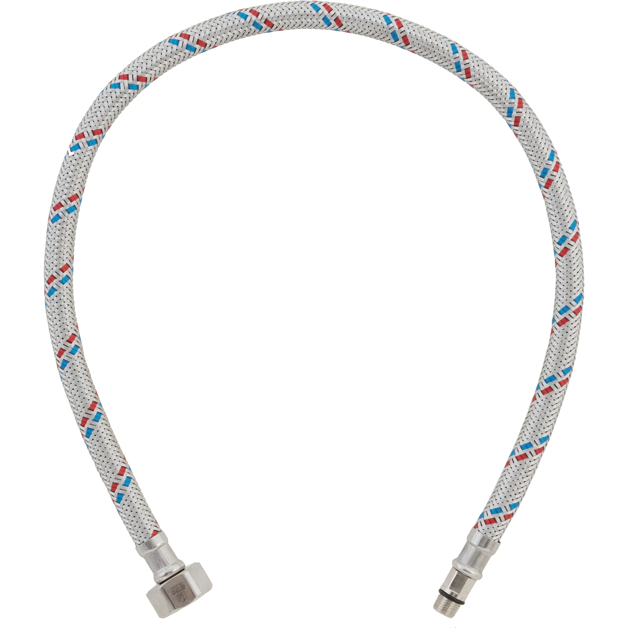 82894092 Гибкая подводка для воды, 1/2", М10 ,штуцер-гайка, 60 см Santreyd 