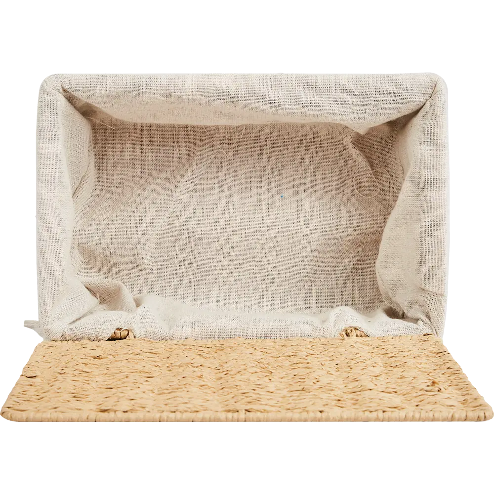 SPACEO Корзина для мелочей из бумажной веревки с крышкой 89344349 Kub STLM-1081377 - Вид №1