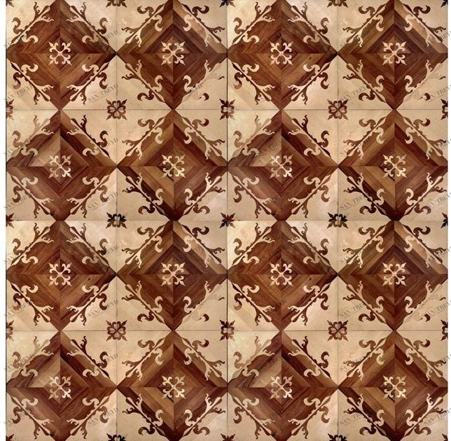 FOGLIE D'ORO Пол из ореха и клена I moduli heritage sun-id-1387522