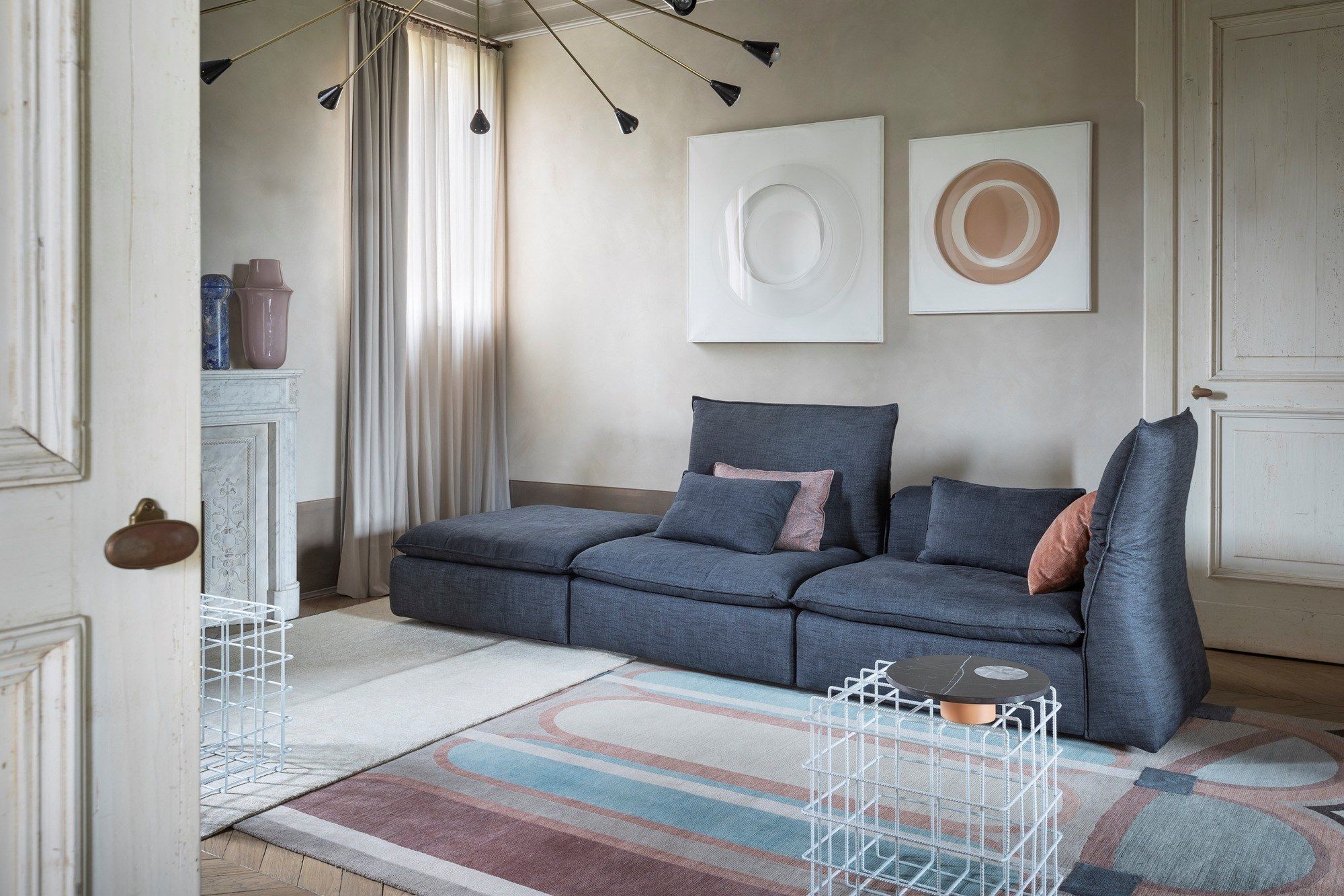 Ткань диван Saba Italia LES FEMMES ARCH-00065836 - Вид №2