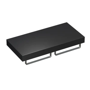 90353576 Столешница в ванну Wellsee Genuine Tree 162022004 1000 х 500 х 100мм цвет черный STLM-0197399