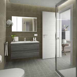 23308 SALGAR Мебель для умывальника FUSSION LINE 1000 ALSACIA с 2 ящиками 997 x 540 x 450 мм