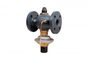 Danfoss Регулятор перепада давления AVPQ для монтажа на подающем трубопроводе РПД AVPQ 4PN25 50/25/0,3-2,0/0,2/фл. 003H6574