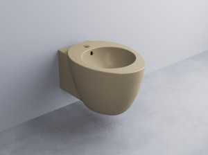 LGBSREV-AV Биде подвесное с одним отверстием под смеситель, с развернутой чашей, в комплекте с крепежами cielo Le Giare