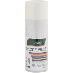 Краска аэрозольная Vivido матовая цвет белый RAL 9010 18846653 STLM-2129080