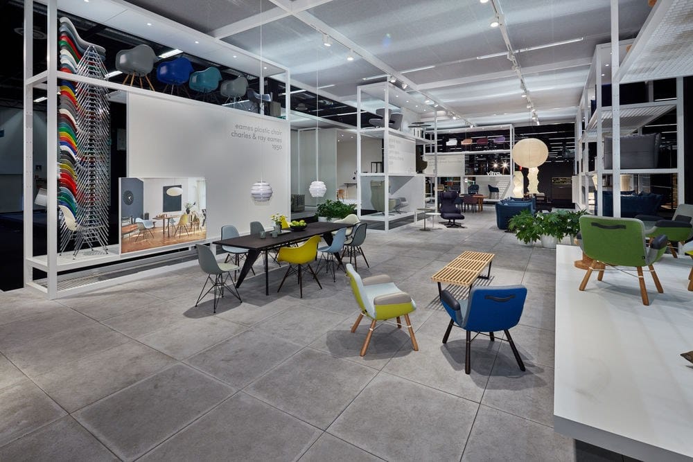 Мягкий тканевый стул с подлокотниками VITRA Eames Plastic Chair ARCH-00061576 - Вид №5