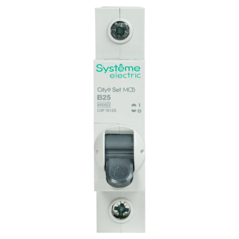Автоматический выключатель SYSTEME ELECTRIC City9 Set 25А для надежной защиты сети 89412742 STLM-1568306 - Вид №2