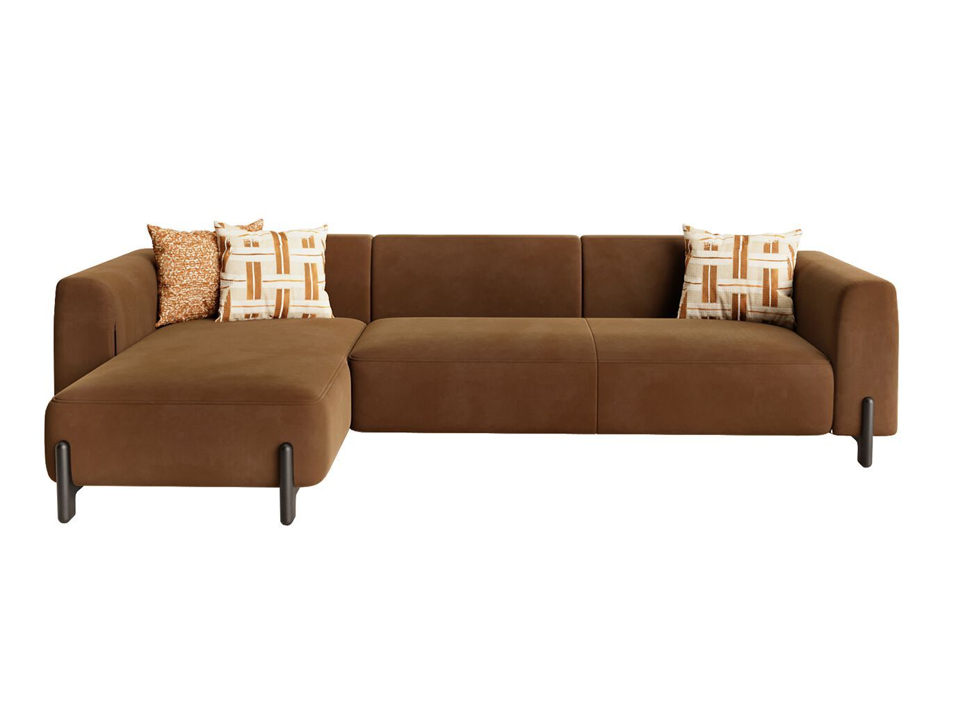 Тканевый диван с полуостровом ANA ROQUE INTERIORS ARCH-00089067 - Вид №1