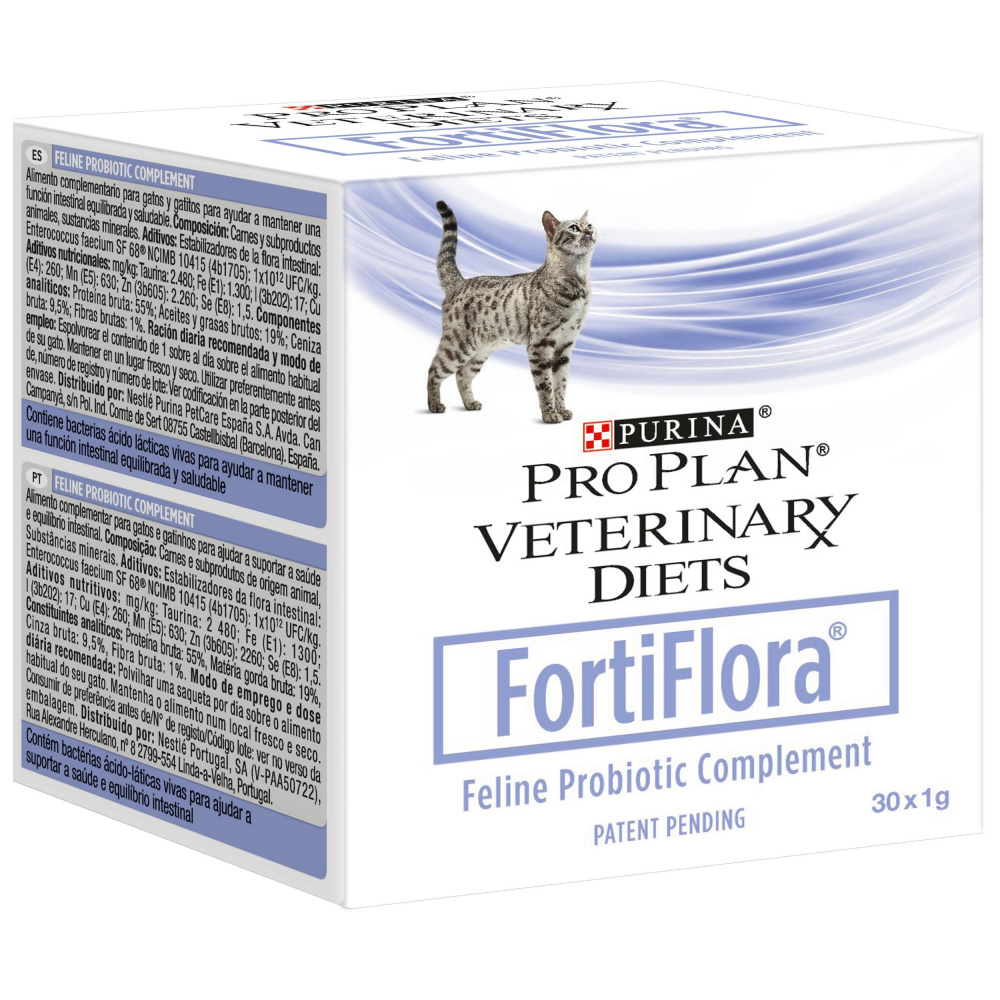 ПР0026285*6 Пищевая добавка для котят и кошек Forti Flora Feline Nutritional Complement для нормализации микрофлоры желудочно-кишечного тракта, 30 г (упаковка - 6 шт) Pro Plan 