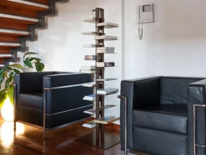 Nitesco Книжный шкаф двусторонний металлический Monde